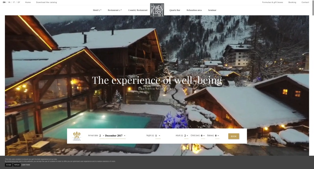 Hamlet Albert 1st | Luxury hotel, gourmet restaurant & spa in Chamonix Mont-Blanc