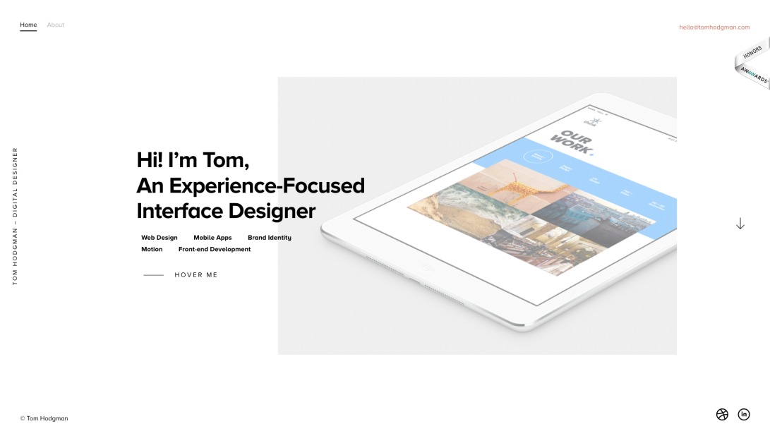 Tom Hodgman – Digital Designer