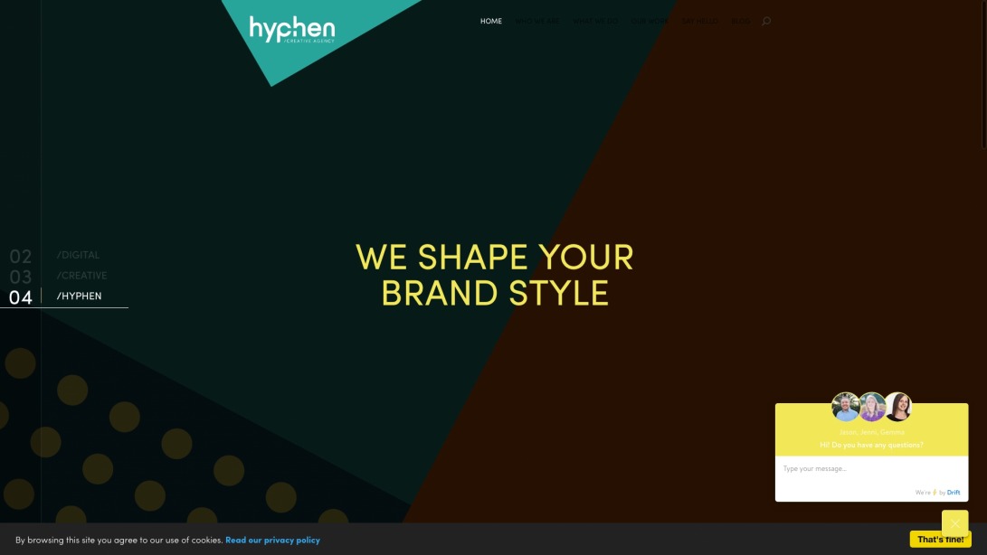 Hyphen branding specialists - a logo design and branding agency