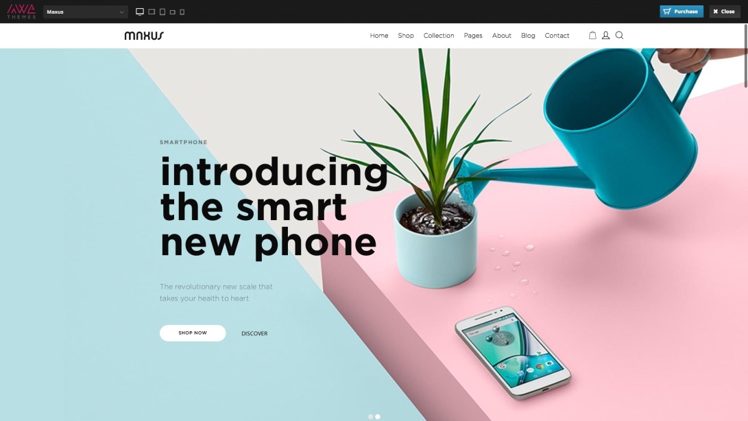 Awethemes | Demo : Maxus