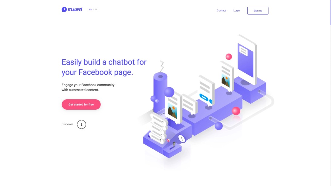 It's Alive - Facebook Chatbot builder