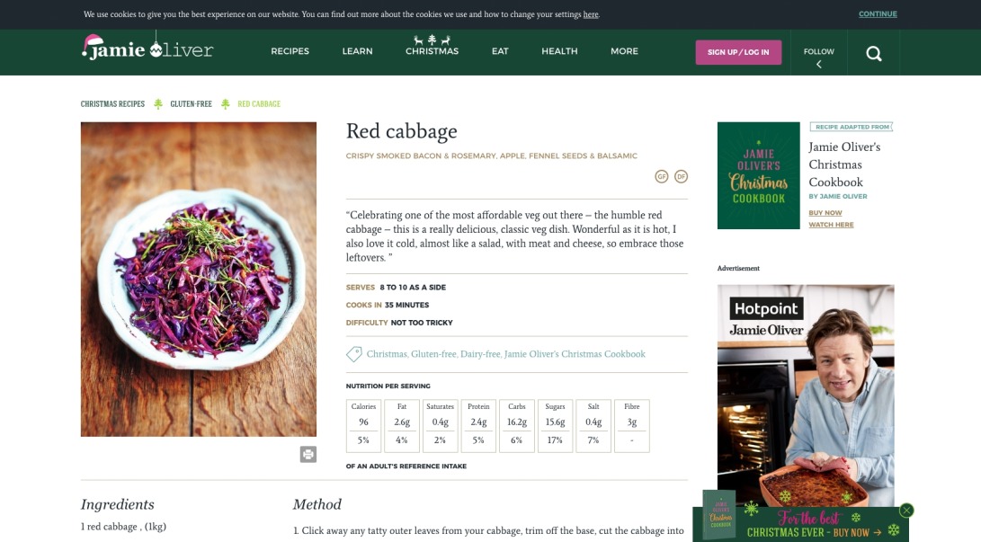 Red cabbage | Vegetables recipes | Jamie Oliver recipes