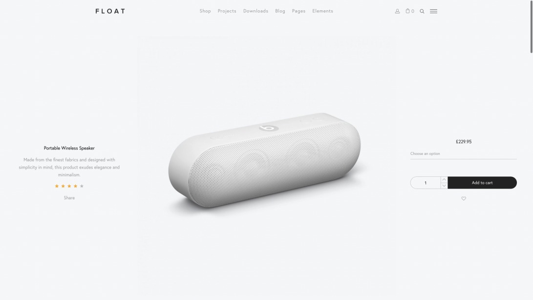 Portable Wireless Speaker – Float