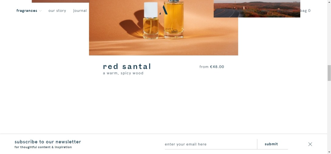 Shop | 100% Natural Eau de Parfum | Abel