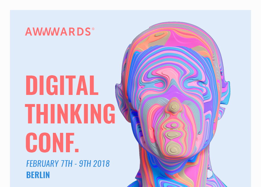 Last few tickets available to the Berlin Awwwards Conference 2018!