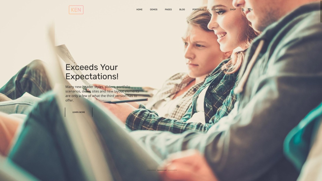 Homepage - The Ken Main Template