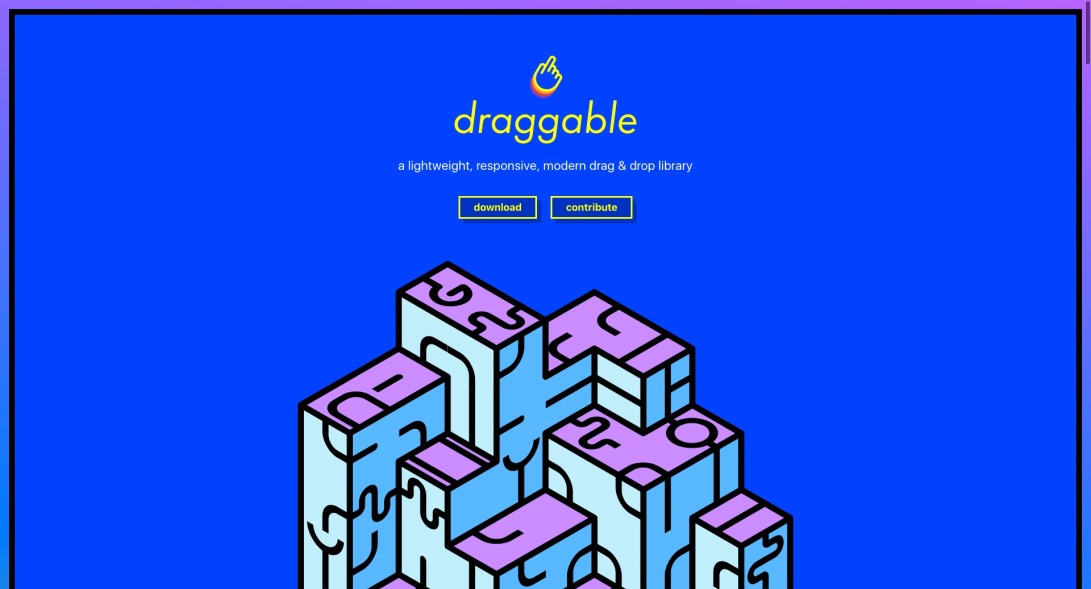 Draggable JS – JavaScript drag and drop library