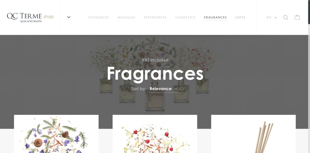 Fragrances | QC Terme Shop