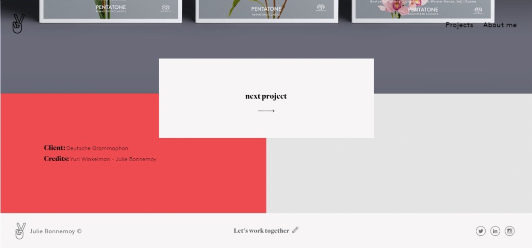 Julie Bonnemoy - Portfolio