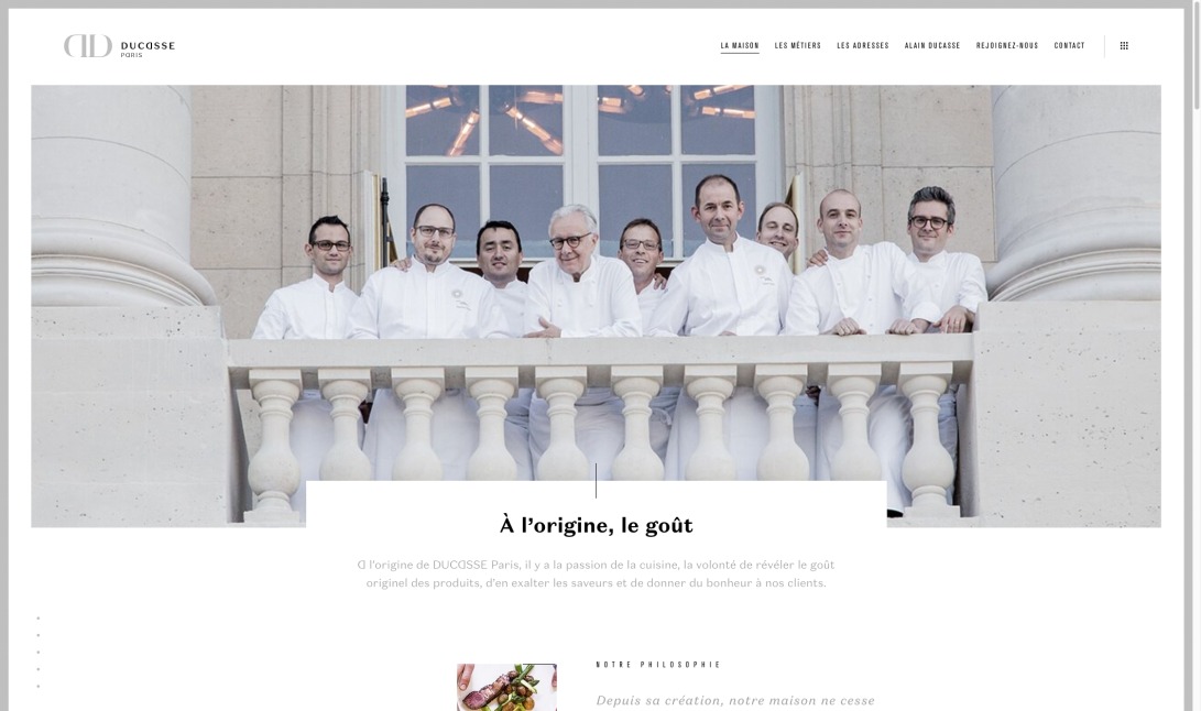 La Maison | DUCASSE Paris