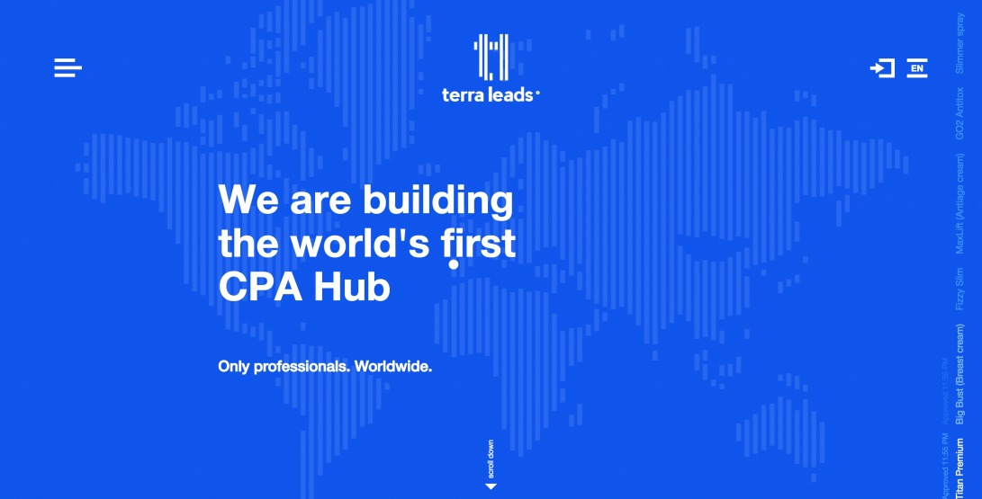 TerraLeads | The world’s first CPA Hub