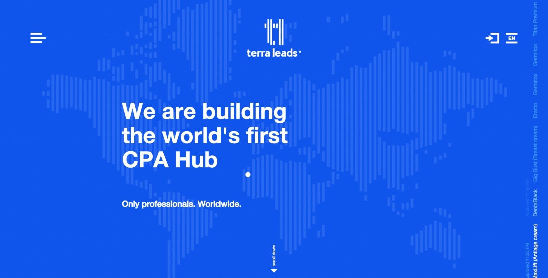 TerraLeads | The world’s first CPA Hub