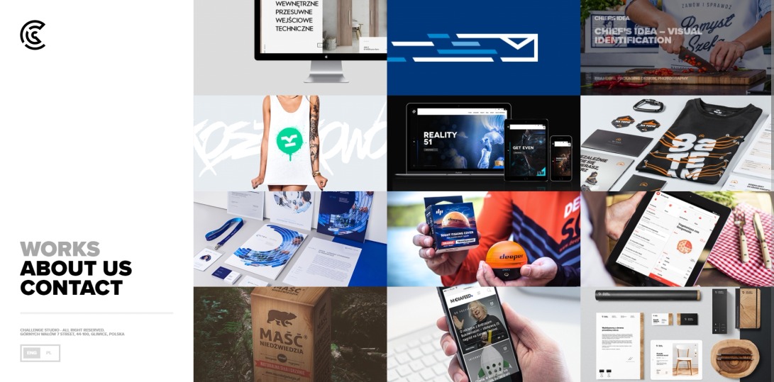 CHALLENGE – Agency specializing in branding & interactive solutions.