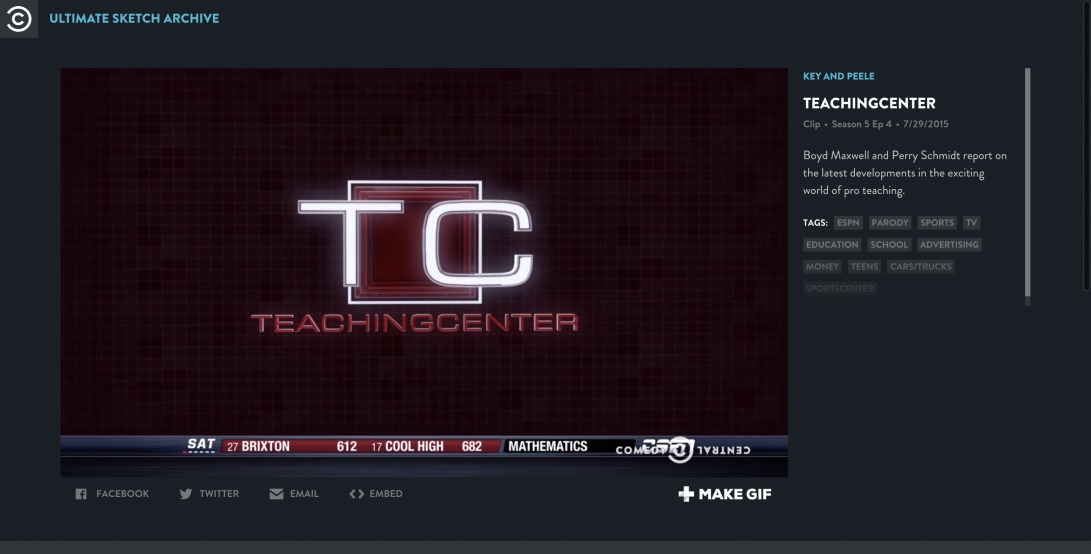 TeachingCenter - Key and Peele | Comedy Central