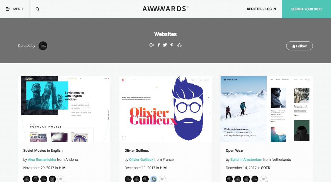 Websites - Awwwards