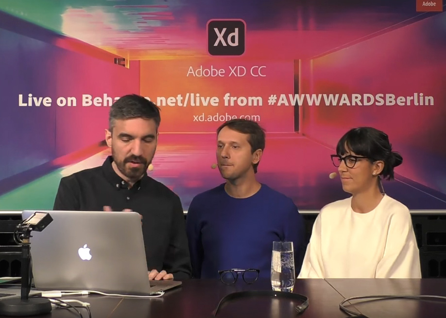 Adobe Live from AWWWARDS Berlin with Anton & Irene