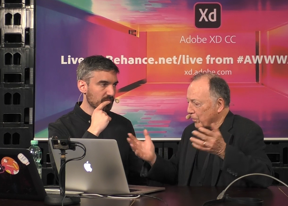 Adobe Live from AWWWARDS Berlin with Lance Wyman