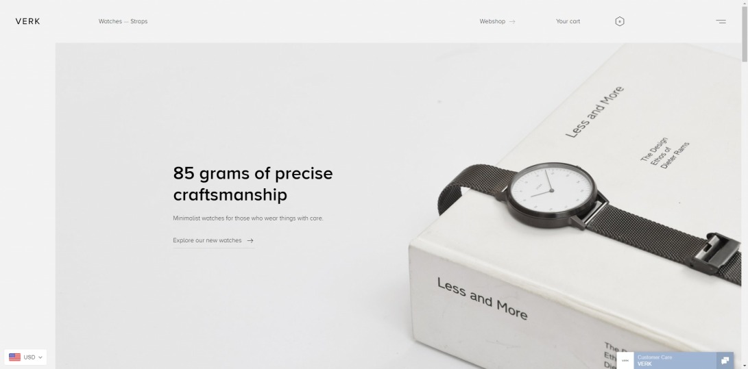 VERK – Swedish, minimalist watches