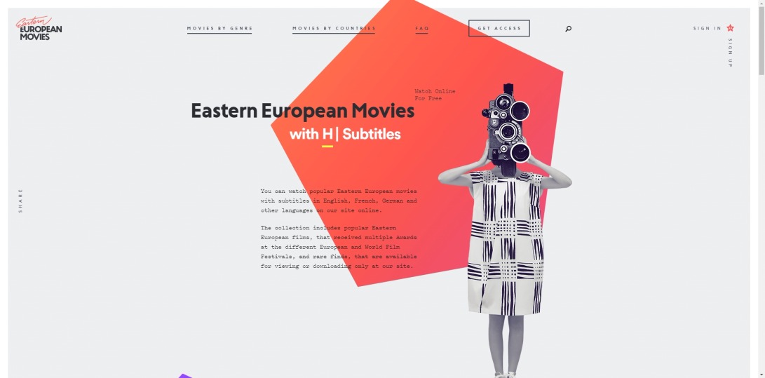 Eastern European Movies on English online