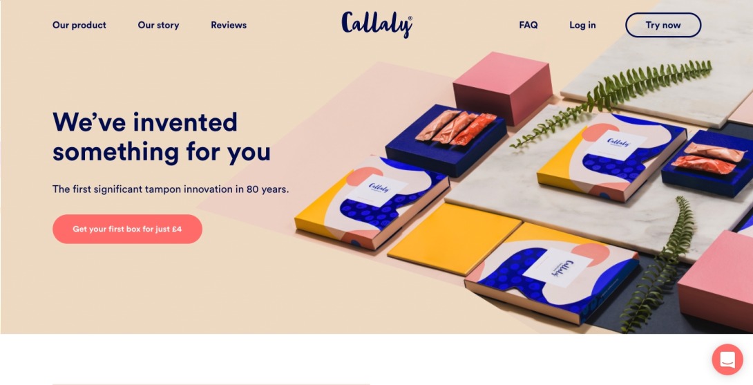 Callaly — Callaly | Tampliners made with 100% organic cotton delivered to your door monthly