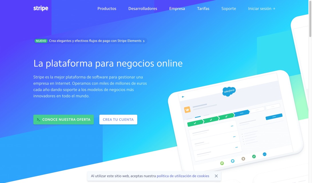 Stripe.com - Payment processing for internet businesses