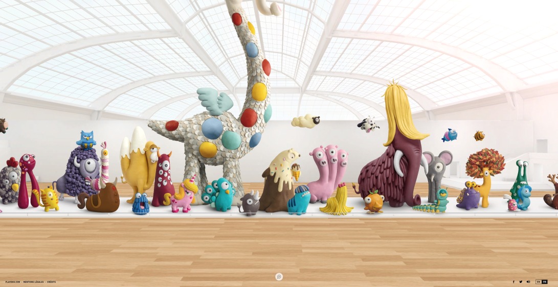 PlayDoh - Galerie des espèces en voie d'apparition