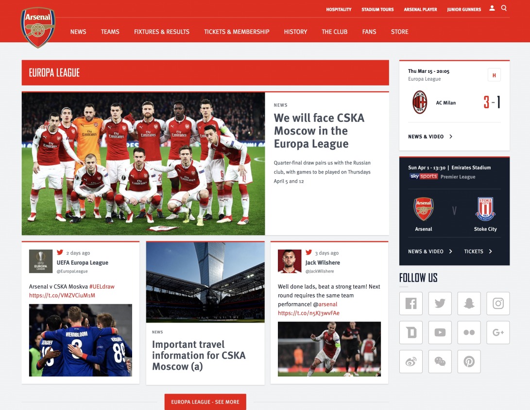 Arsenal | Official website