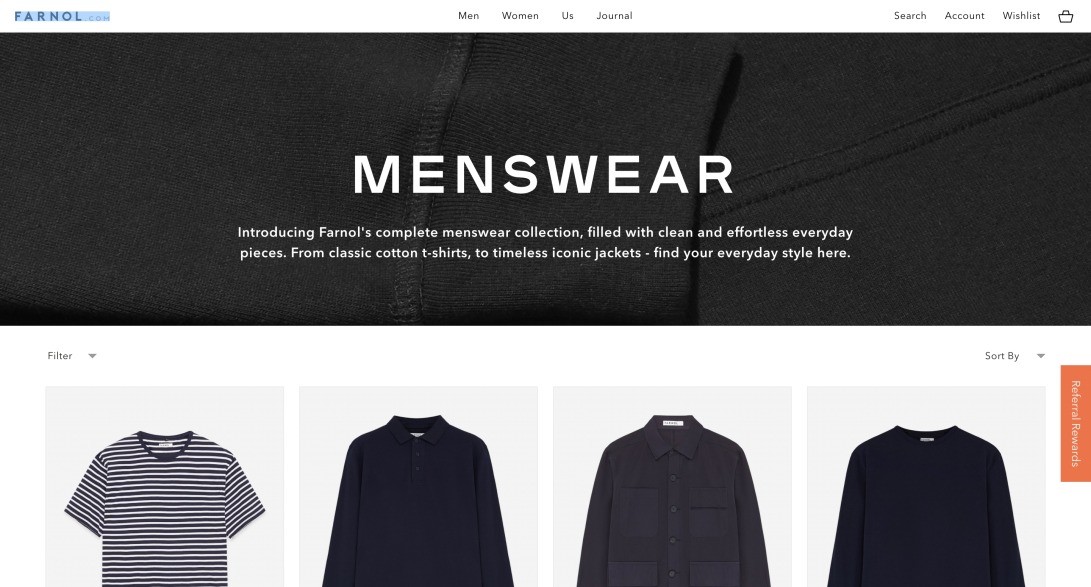Menswear | Mens Clothing | FARNOL.com – Farnol