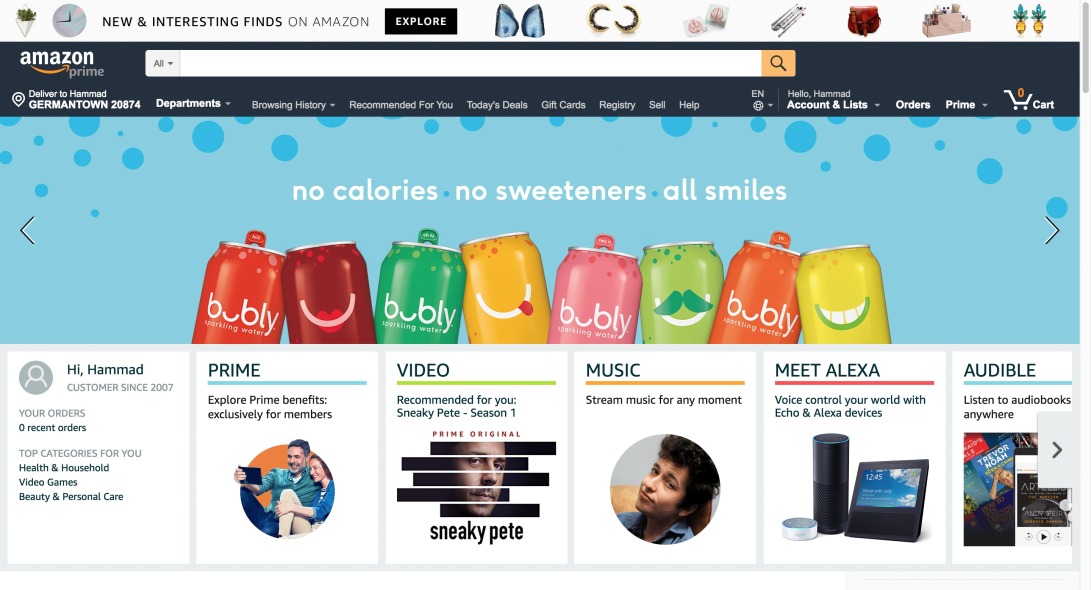 Amazon.com: Online Shopping for Electronics, Apparel, Computers, Books, DVDs & more