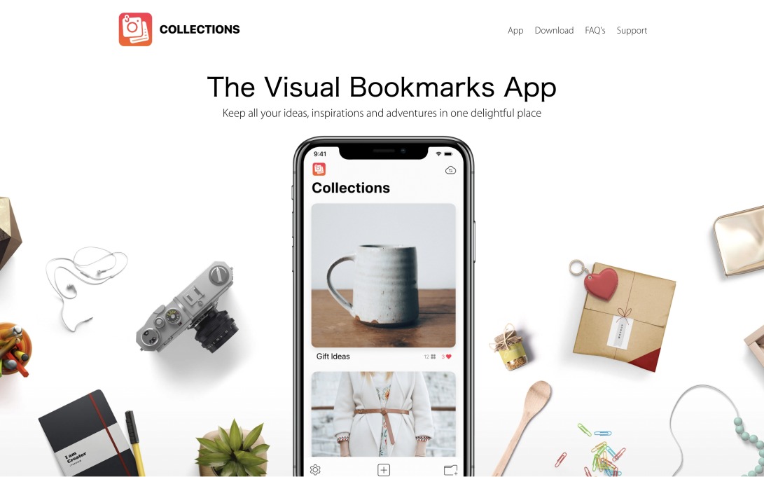 Collections for iPhone | Photography | Lists | Ideas | Organiser