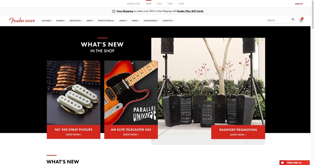 Shop Fender | Electric Guitars, Acoustics, Bass, Amps & More