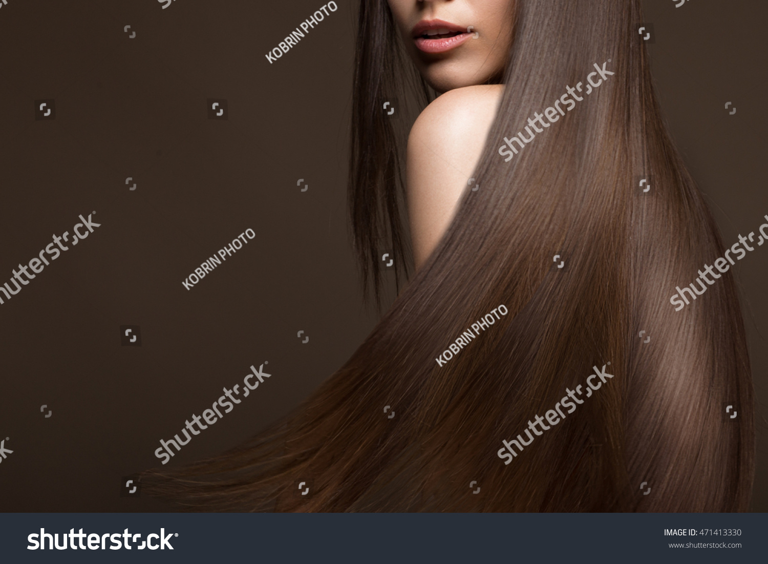 Beautiful Brunette Girl Move Perfectly Smooth Stock Photo (Edit Now)- Shutterstock