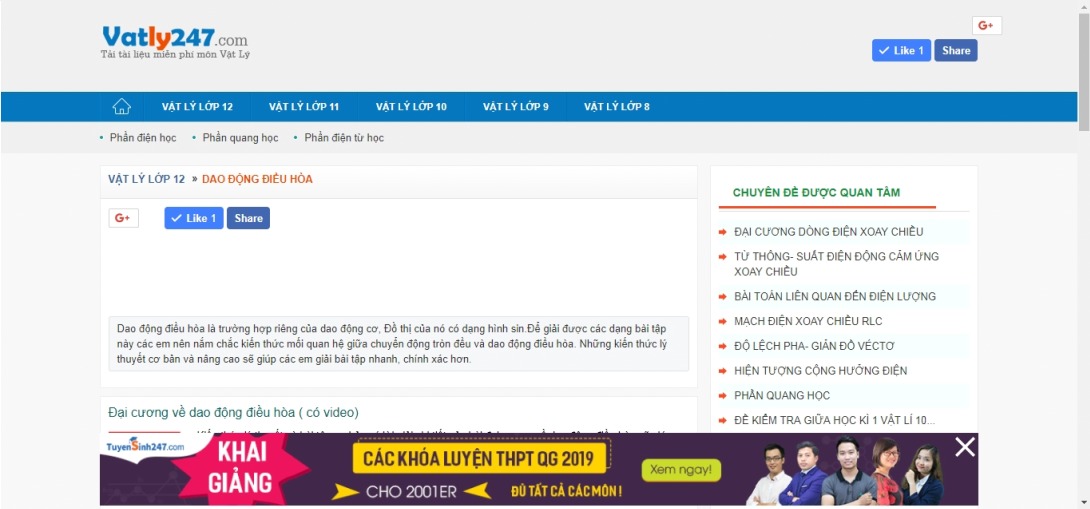 Định nghĩa dao động điều hòa, quãng đường, thời gian, vận tốc trong dao động điều hòa