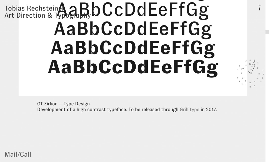 Tobias Rechsteiner – Art Direction and Typedesign