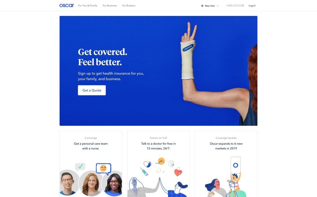 Oscar | A new kind of health insurance company
