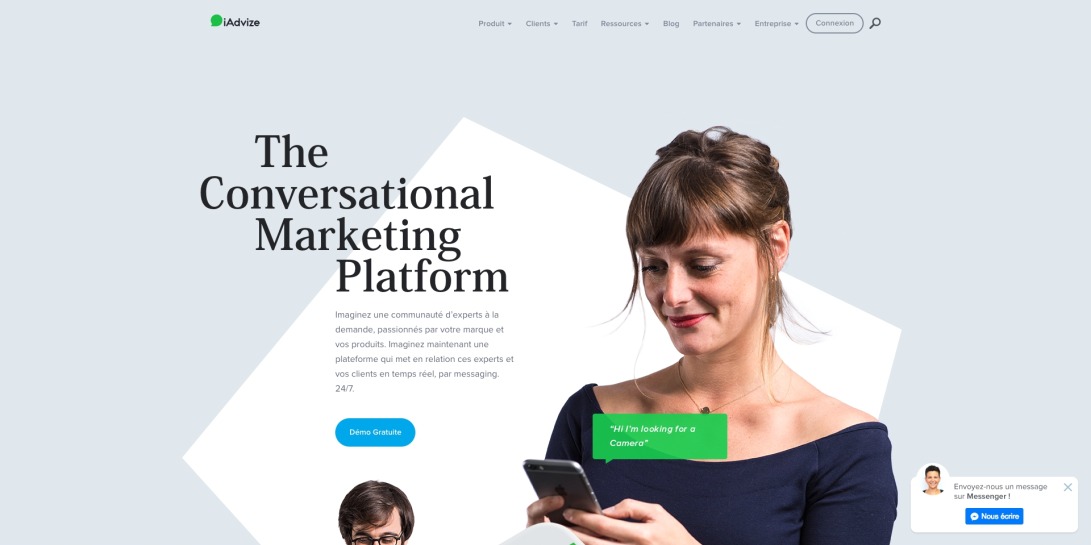iAdvize : Plateforme de Marketing Conversationnel