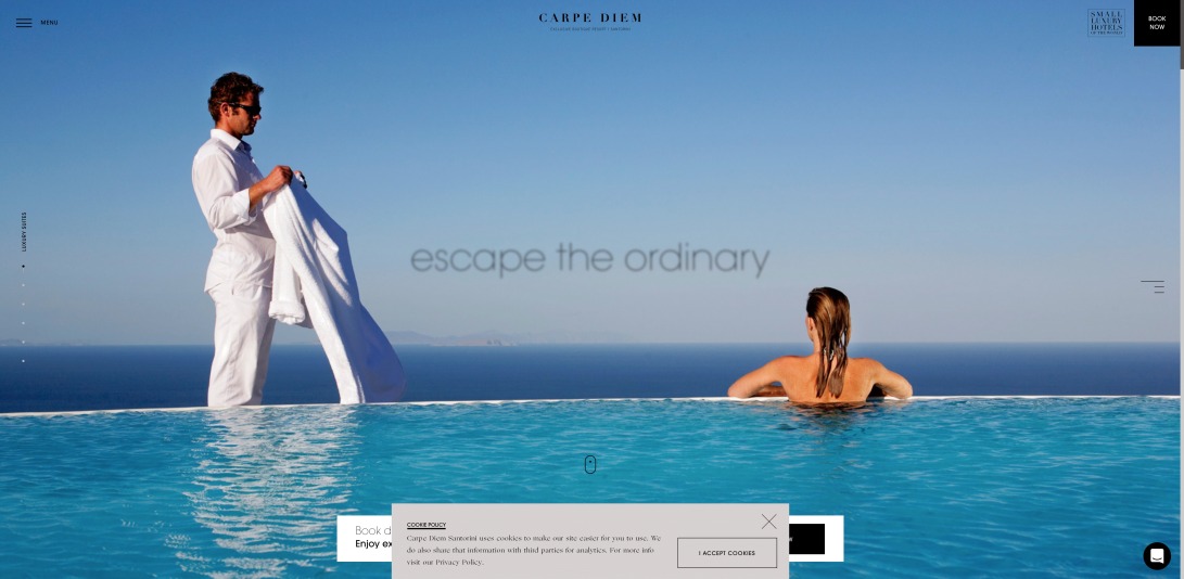 Luxury Honeymoon Hotel Santorini | Carpe Diem Santorini
