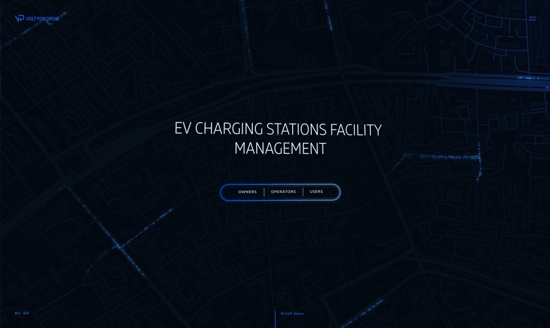 Volt for Drive — EV Charging stations facility management