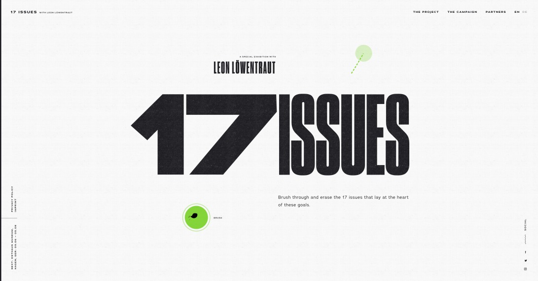 #Art4GlobalGoals – 17 Issues Interpreted by Leon Löwentraut in His Art