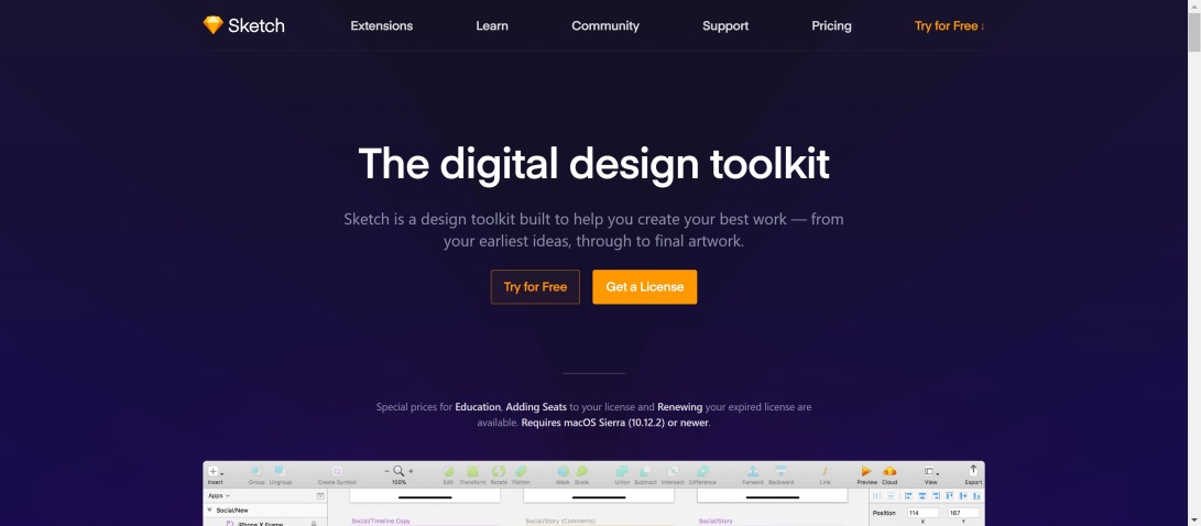 Sketch - The digital design toolkit