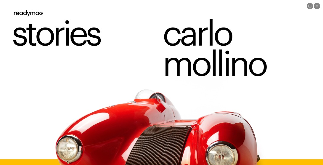readymag stories : carlo mollino