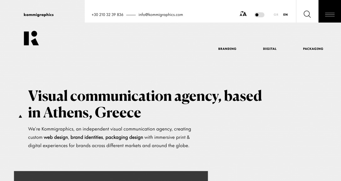 Best Web Design Agency in Athens, Greece | Kommigraphics