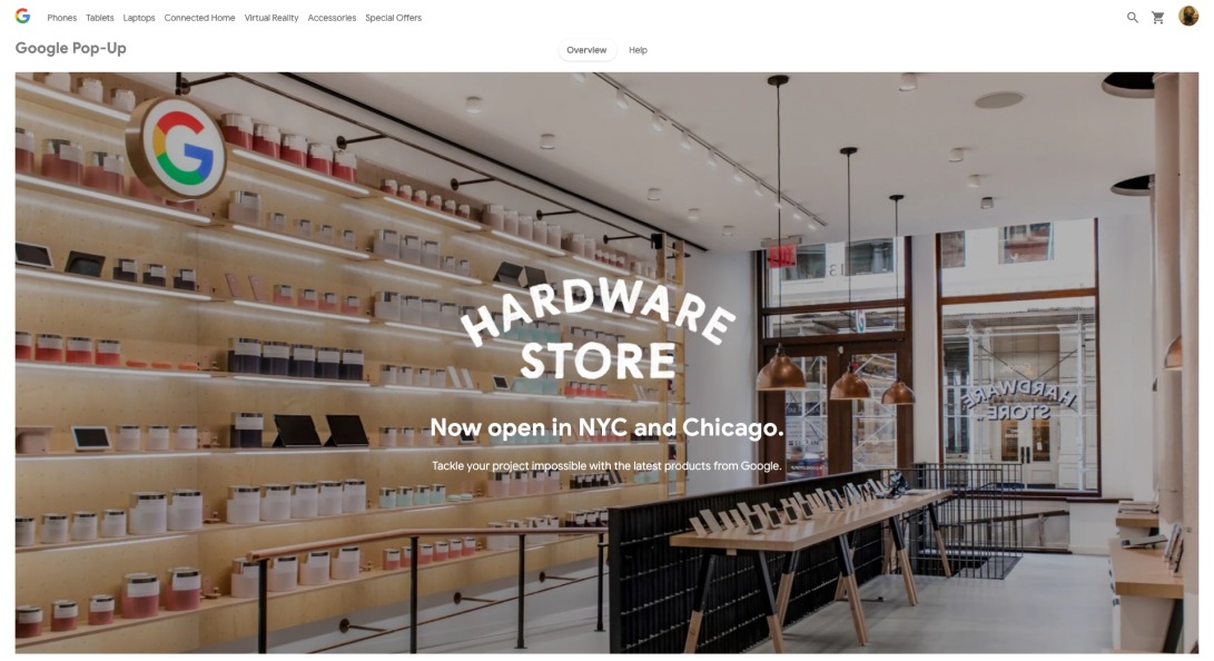 Google Hardware Store