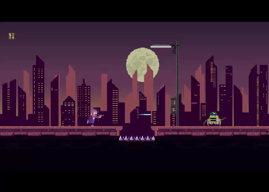 Auto-running side scrolling pixel art game - Games - Awwwards