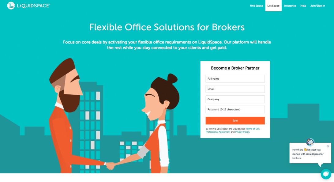 Flexible Office Solutions for Brokers | LiquidSpace