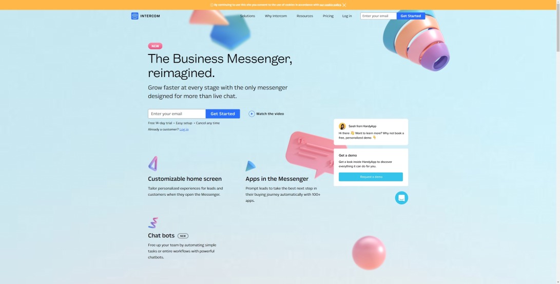 The Business Messenger, Reimagined | Intercom