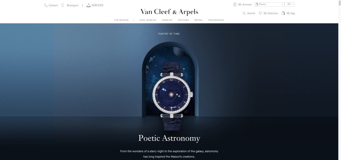 Poetic Astronomy - Poetry of Time® - Van Cleef & Arpels
