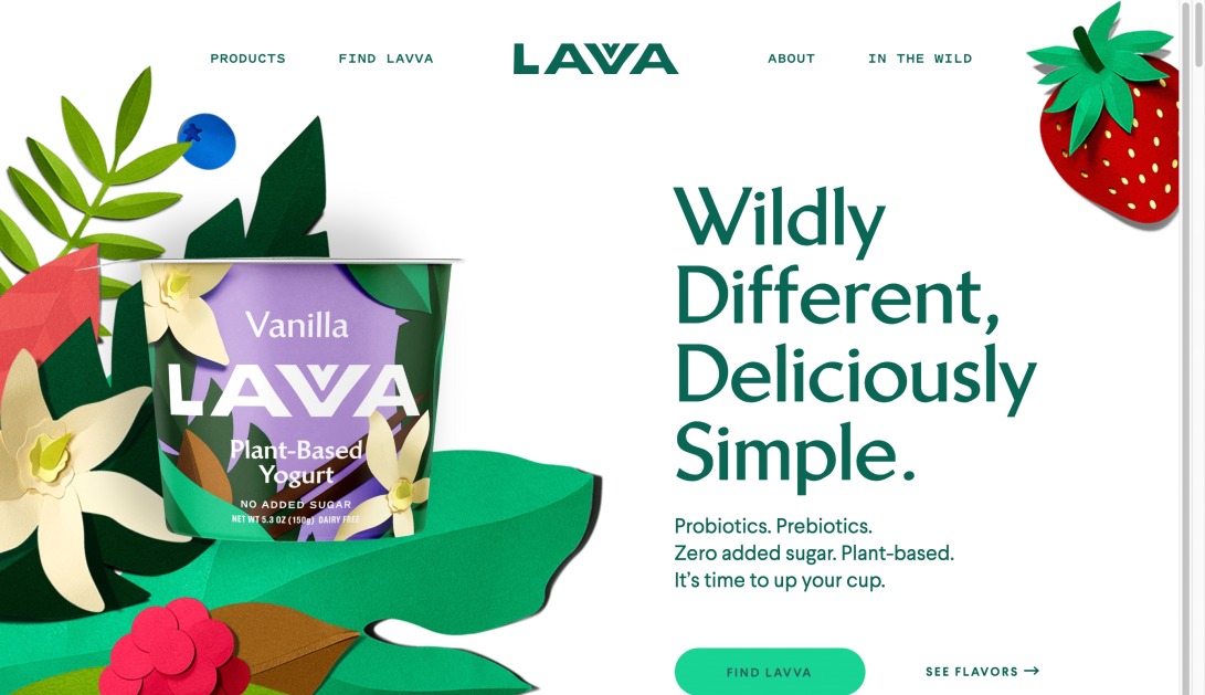 Lavva – Dairy Free Yogurt & Plant Based Yogurt with Zero Sugar