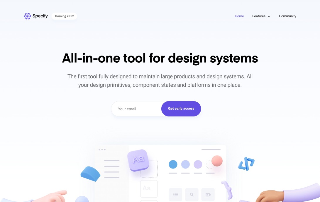 Specify — All-in-one tool for design systems
