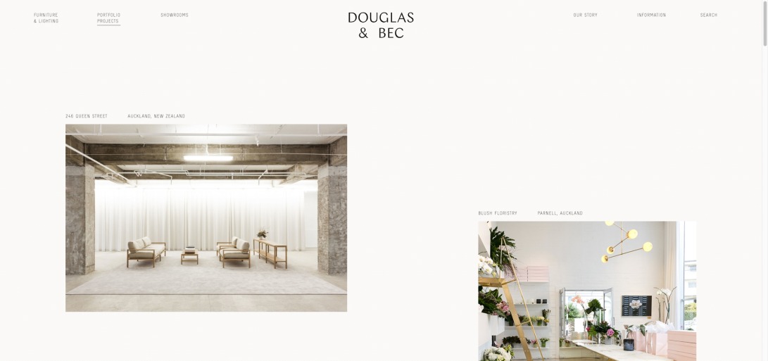 Furniture & Lighting Design - Douglas and Bec